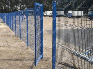 Панель Profi 2,03х2,5 RAL 5005 GL, артикул 3D Profi 2030х2500 RAL7040