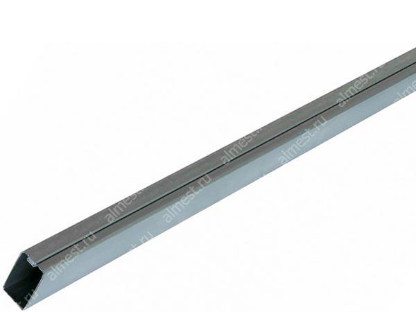 Лага забора 40x20x1x2500 цинк, артикул Лага забора 40x20x1x2500