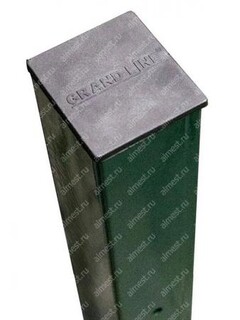 Столб 62х55х1,4х3000 Zn 5 отверстий (2,03/2,43), артикул Столб 62х55х3000 цинк