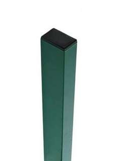 Столб 60х40х1,4х3000 RAL 6005 5 отверстий М6 (2,03/2,43), артикул ALM-28190685