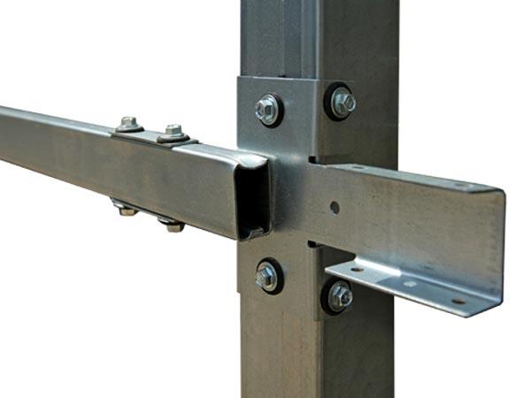 Забор модульный Colority Zinc Lock, артикул Забор модульный Grand Line Эконом цинк