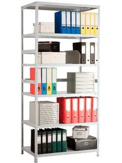 Стеллаж MS 185/100х40/4, артикул MS 185/100х40/4
