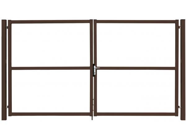 Ворота Colority Zinc Lock 2,03х3,5 RAL 6005