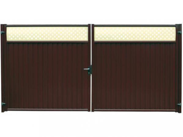 Ворота Estet Plus 2,0,3х3,6 RAL 6005/1014