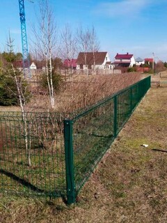 Панель 3D Medium 1030х2500 RAL6005, артикул 3D Medium 1030х2500
