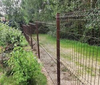Панель 3D Medium 1730х3000 RAL8017, артикул ALM-28190582