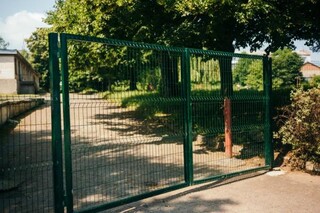 Ворота Medium New Lock 1,53х4,0 RAL 6005, артикул Ворота 3D Medium 1.53x4