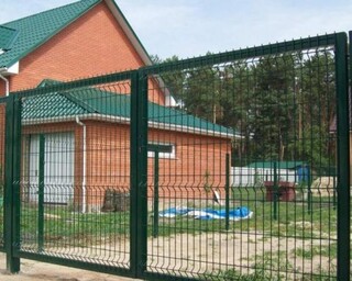 Ворота Profi Lock 1,73х4,0 RAL 6005, артикул Ворота 3D Profi 1.73x4