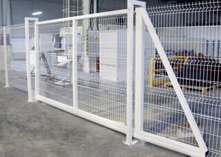 Ворота откатные Profi 2,03х4,0 RAL 6005, артикул Ворота откатные 3D Profi 2.03x4