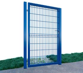 Калитка Medium New Lock 1,53х1 RAL 5005, артикул Калитка 3D Medium 1.53x1