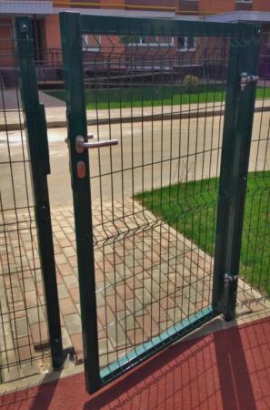 Калитка Profi New Lock 1,53х1 RAL 6005, артикул Калитка 3D Profi 1.53x1