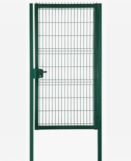 Калитка Medium New Lock 1,03х1 RAL 6005, артикул Калитка 3D Medium 1.03x1