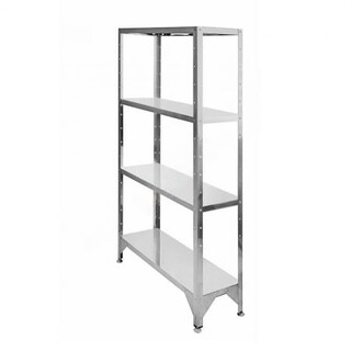 Стеллаж кухонный сплошная полка С-1,6x15x5/4 оц, артикул С-1,6x15x5/4 оц