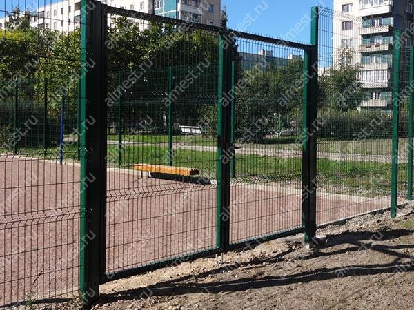 Ворота Medium New Lock 2,03х5 RAL, артикул Ворота 3D Medium 2.03*5