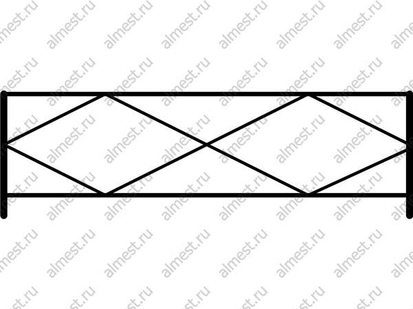 Ограждение газонное AB-5002