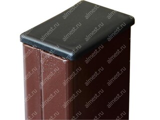 Столб для забора 60*40*3000 1,4мм, артикул Столб для забора