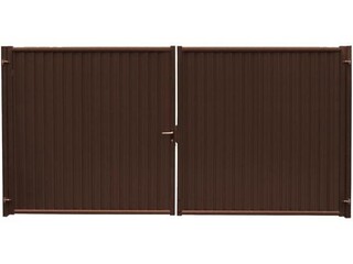 Ворота Grand Line Estet 2,03х3,6 RAL 8017, артикул Grand Line Estet 2х3,68 RAL 8017