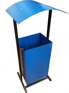 Урна AB-2005M с козырьком, артикул AB-2005M