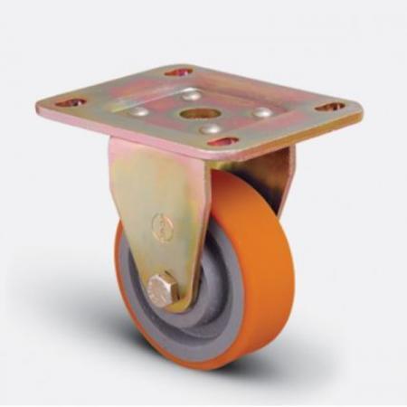 Колесо большегрузное неповоротное ED02 VBP 80*30, артикул ED02 VBP 80*30