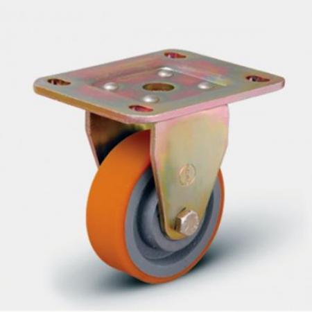 Колесо большегрузное неповоротное ED02 VBP 80*30, артикул ED02 VBP 80*30