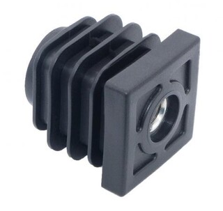 Заглушка 25*25 с резьбой М8, артикул ALM-93901255