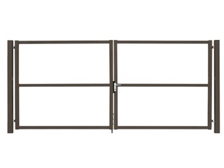 Ворота Grand Line Colority Zinc 2х3,5, артикул Ворота Grand Line Colority Zinc 2х3,5