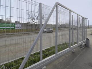 Ворота откатные Profi 2,03х4,0 RAL 7040, артикул Ворота откатные Profi 2,03х4,0 RAL 7040