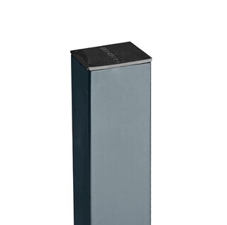 Столб 62х55х1,4х3000 RAL 7040 5 отверстий, артикул Столб 62х55х1,4х3000