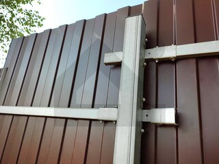 Столб 62*55*3000 цинк, артикул Столб 62*55*3000