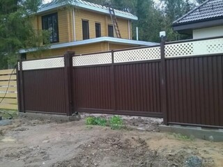 Ворота откатные Grand Line Премиум Плюс 2,03х4,5, артикул ALM-93871687
