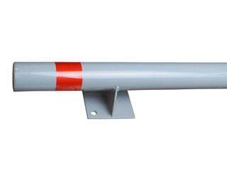 Колесоотбойник металлический на кронштейнах д. 57 длиной 2 метра, артикул ALM-118800829